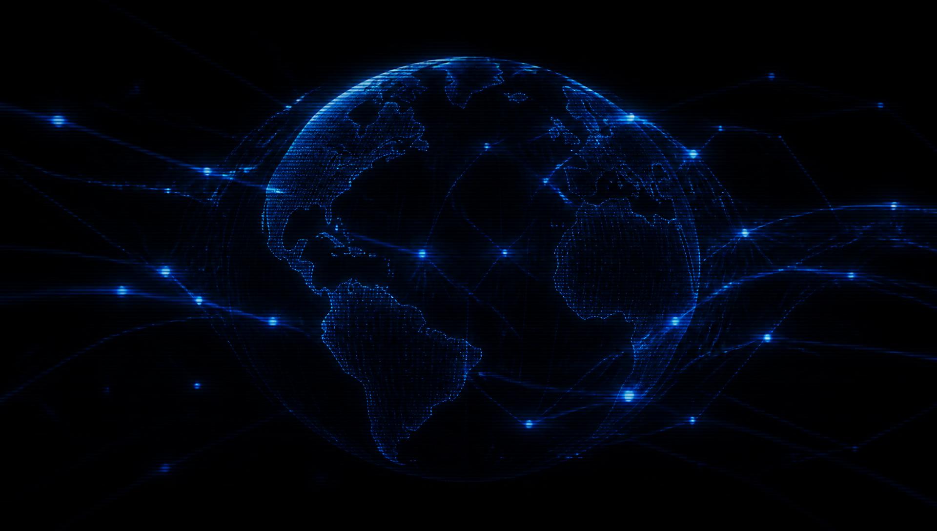 Representação de rede global monitorada